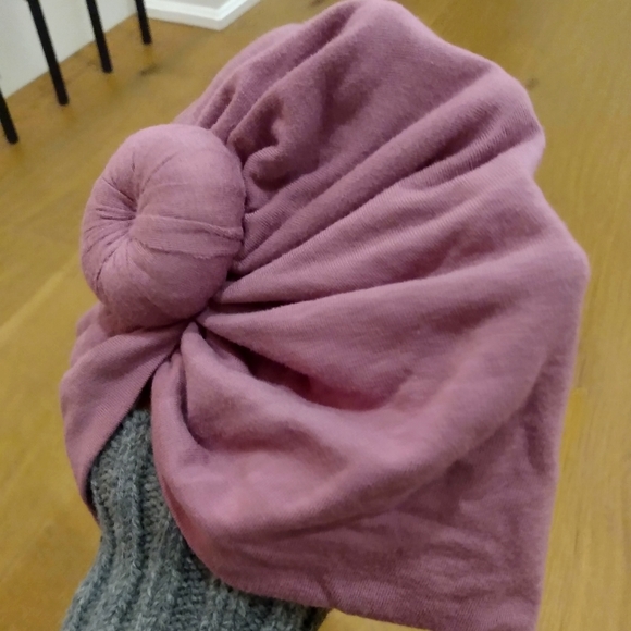 Baby Turban - lavendar - Picture 2 of 2